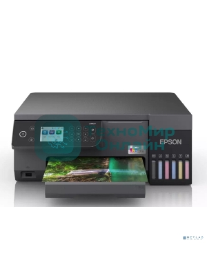 МФУ струйное Epson EcoTank L8100 (C11CK94***), A4, цветной, печ. до 8 стр/мин., 5760 x 1440 dpi (печ.), 1200x4800dpi (скан.), USB, Wi-Fi