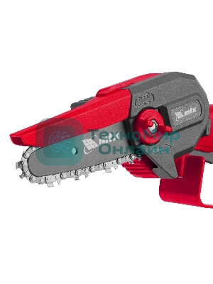 Цепная мини-пила аккумуляторная MTX MCS-100, шина 100 мм, Li-Ion, 20 В