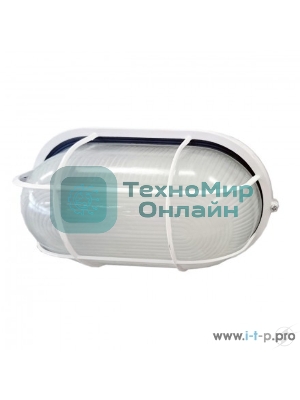 Светильник IEK LNPP0-1202-1-100-K01 НПП1202 белый/овал с реш. 100Вт IP54 IEK