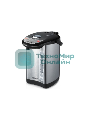 Термопот Centek CT-1083 (сталь) 5.0л, 750Вт, 3 способа подачи воды, двойная защита от перегрева