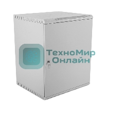 Шкаф телекоммуникационный настенный разборный 18U (600х520) дверь металл, ШРН-Э-18.500.1