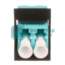 Адаптер Panduit CMDSAQLCZBL проходн. Mini-ComLC дупл. 50/125 OM3 черный