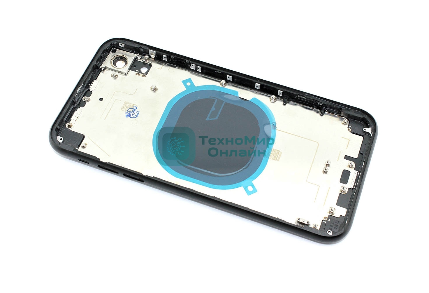 Задняя крышка (корпус) в сборе с рамкой для Apple iPhone XR черный