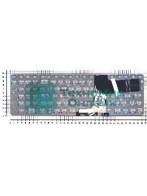 Клавиатура для ноутбука HP Pavilion 15-P 17-F черная с подсветкой