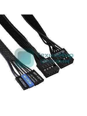 Компьютерный корпус Minitower ExeGate EX286427RUS BA-309-500W-8 (mATX, БП AA500 с вент. 8см, 2хUSB, HD аудио, черный)