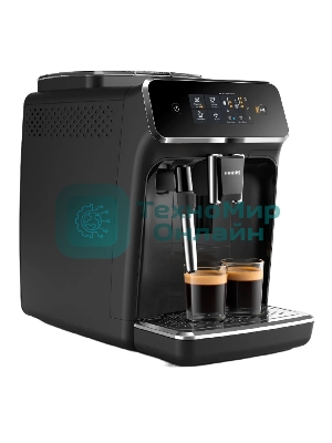 Кофемашина автоматическая Philips EP2224/10 черный, исп. кофе - молотый/зерновой, 1.8 л, 1500 Вт, 15 Бар.