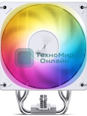 Кулер для процессора CPU Cooler JONSBO CR-1000 V3 PRO ARGB (230W, 4-pin PWM, 157mm, Al/Cu, 6x6mm, ARGB, 1x120mm, 70.8CFM, 33.2dBA, 1800RPM, S: 1851/1700/1200/115X, AM4/AM5 White)