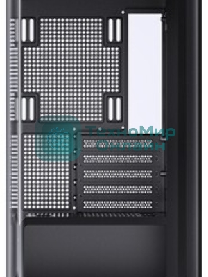 Корпус без блока питания Корпус JONSBO D300 Black MATX без БП, боковая панель из закаленного стекла, mini-ITX, micro-ATX, черный