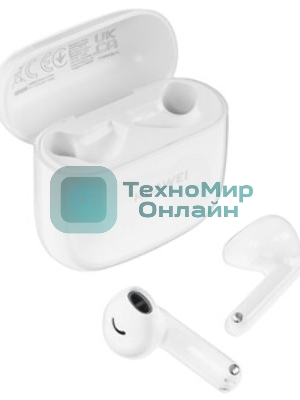 Наушники TWS Huawei FreeBuds SE 2 белый, вкладыши, Bluetooth, быстрая зарядка, до 9 ч