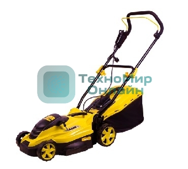 Газонокосилка Champion EM3616 эл. Мощность 1600 Вт, Ширина среза 360 мм, Высота среза 20-70 мм, Объем травосборника 45 л, Вес 11,5 кг, Легкая, Удобная, Производительная, Наличие разборной металлической рукоятки, Ручка регулировки высоты среза на корпусе.