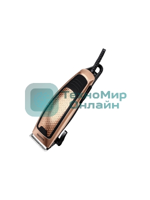 Машинка для стрижки Centek CT-2129 (чер/зол) срез 0...12мм, производительный мотор, шнур 1.8м