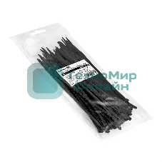 Стяжка (хомут) нейлоновая ExeGate CV66-150x3.6B (нейлон 6.6, 150x3.6 мм, неоткрывающаяся, halogen free, -40°C - +85°C, черная, 100 шт)