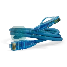 Патч-корд Hyperline PC-LPM-UTP-RJ45-RJ45-C6-2M-LSZH-BL U/UTP, Cat.6, LSZH, 2 м, синий