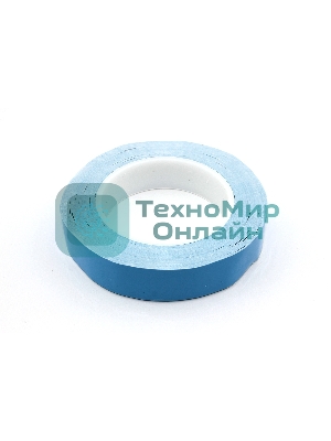 Термоскотч двусторонний 25 мм, 50 м синий