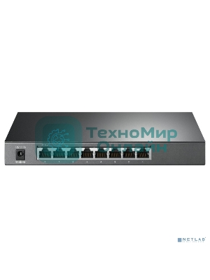 Коммутатор TP-Link SMB TL-SG2008 8-port Pure-Gigabit Desktop Smart Switch, 8 10/100/1000Mbps RJ45 ports, Tag-based VLAN, STP/RSTP/MSTP, IGMP V1/V2/V3 Snooping, DHCP Filtering, 802.1P Qos, Rate Limiting, Voice VLAN,