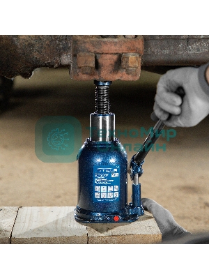 Домкрат гидравлический бутылочный телескопический Stels 10 т, подъем 180-430 мм