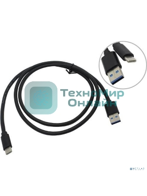 Кабель USB 3.0 ExeGate EX272347RUS EX-CC-USB3-AMCM-1.0 (USB Type-C/USB 3.0 Am, 1,0м)
