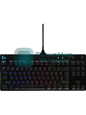 Клавиатура Logitech Gaming PRO проводная, USB Type-A, чёрный
