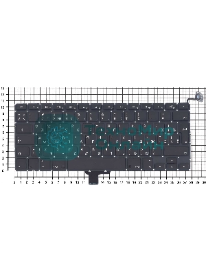 Клавиатура для ноутбука MacBook A1278 2011+ RU