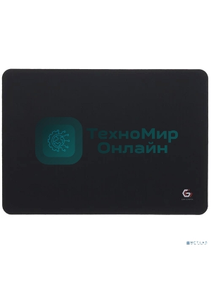 Коврик для мыши Gembird MP-35-25-BLACK, черный, 350х250х3мм, ткань/резина, пакет