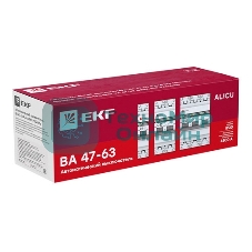 PROXIMA Автоматический выключатель ВА 47-63N 3P 20А (C) 4,5 кА