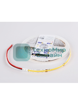 Светодиодная лента Ambrella light GS4702 COB 480Led /12W m/ 24V IP20 4500K/ 5000*8*1.54mm (2 конт.)
