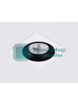 Светильник встраиваемый Ambrella light TN102727 WH/BK белый/черный GU5.3 92*92*23