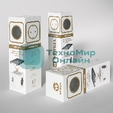 Розеточный блок 3-местный + 3 USB + беспроводная зарядка