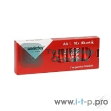 Батарейка Smartbuy LR6/10 box (SBBA-2A10BX) (10 шт. в уп-ке)