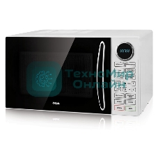 Микроволновая печь BBK 23MWG-930S/BW белый/черный, 23 л, 900 Вт, переключатели - сенсор