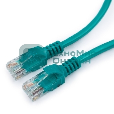 Патч-корд UTP Cablexpert cat.5e, 3м, литой, многожильный, зеленый