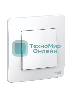 Выключатель 1-кл. СП Blanca (сх.1) 10А 250 В белый SchE BLNVS010101