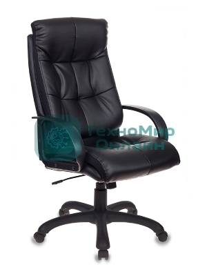 Кресло Бюрократ CH-824B/LBLACK черный, экокожа