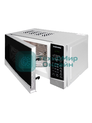 Микроволновая печь Starwind SMW3120 серебристый/черный, 20 л, 700 Вт, переключатели - сенсор