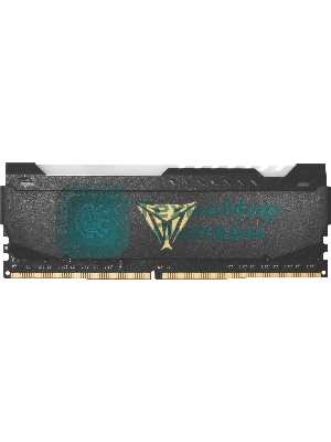 Оперативная память Patriot Viper Steel, DDR4, 32GB (1x32GB), 3200MHz, CL18, DIMM, с радиатором, RGB, черный