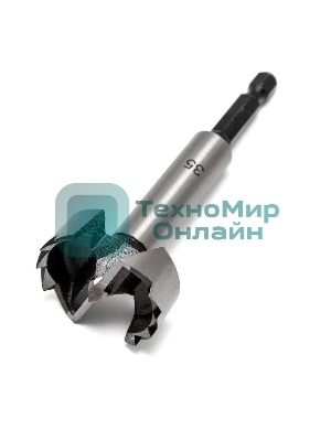 Сверло Форстнера по дереву Kranz 30 мм, цилиндрический хвостовик