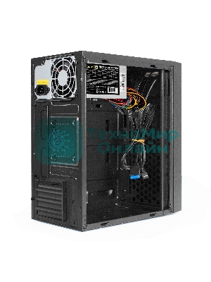 Компьютерный корпус Minitower ExeGate BAA-114U2-AA500 (mATX, БП AA500 с вент. 8см, 1хUSB+2хUSB 3.0, аудио, черный)