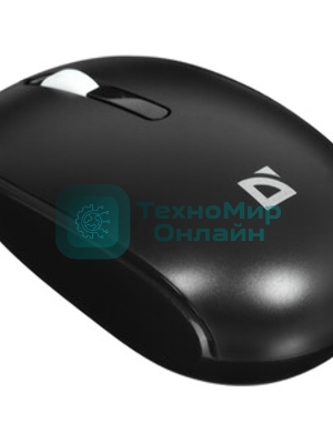 Мышь беспроводная Defender Smart MM-396 черный, 1600 dpi, радиоканал, Bluetooth, USB, кнопки - 3