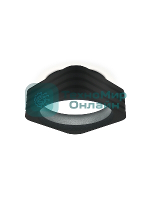 Светильник Ambrella light TN306 SBK черный песок GU5.3 86*86*60