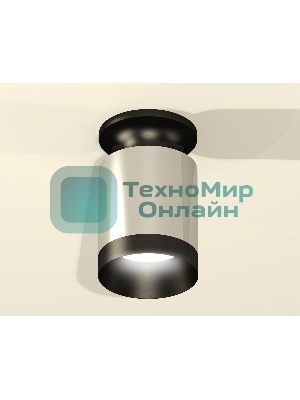 Светильник Ambrella Light XS6305062 PSL/PBK серебро полированное/черный полированный MR16 GU5.3 (N6902, C6305, N6131)