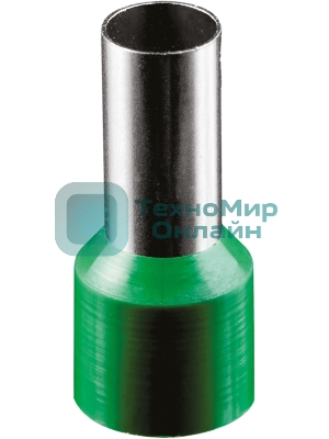 Наконечник-гильза изол. Navigator (НШвИ) 16-12 NET-Е16-12 зелен. (уп. 50 шт)