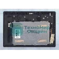 Модуль (матрица + тачскрин) для Lenovo Tab 2 A10-70 черный c рамкой
