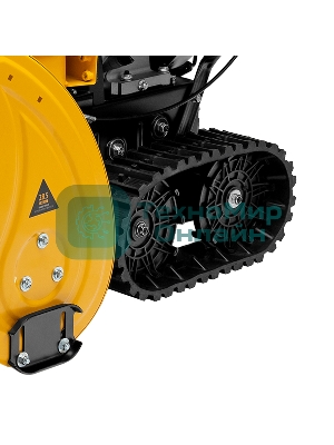 Бензиновая снегоуборочная машина SBL 711DT PRO, 420cc, гусеницы, эл.старт, блок. дифф. Denzel