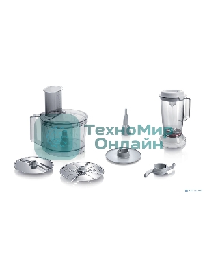 Кухонный комбайн Bosch MCM3200W, 800 Вт, 2 скорости, чаша 2300 мл.