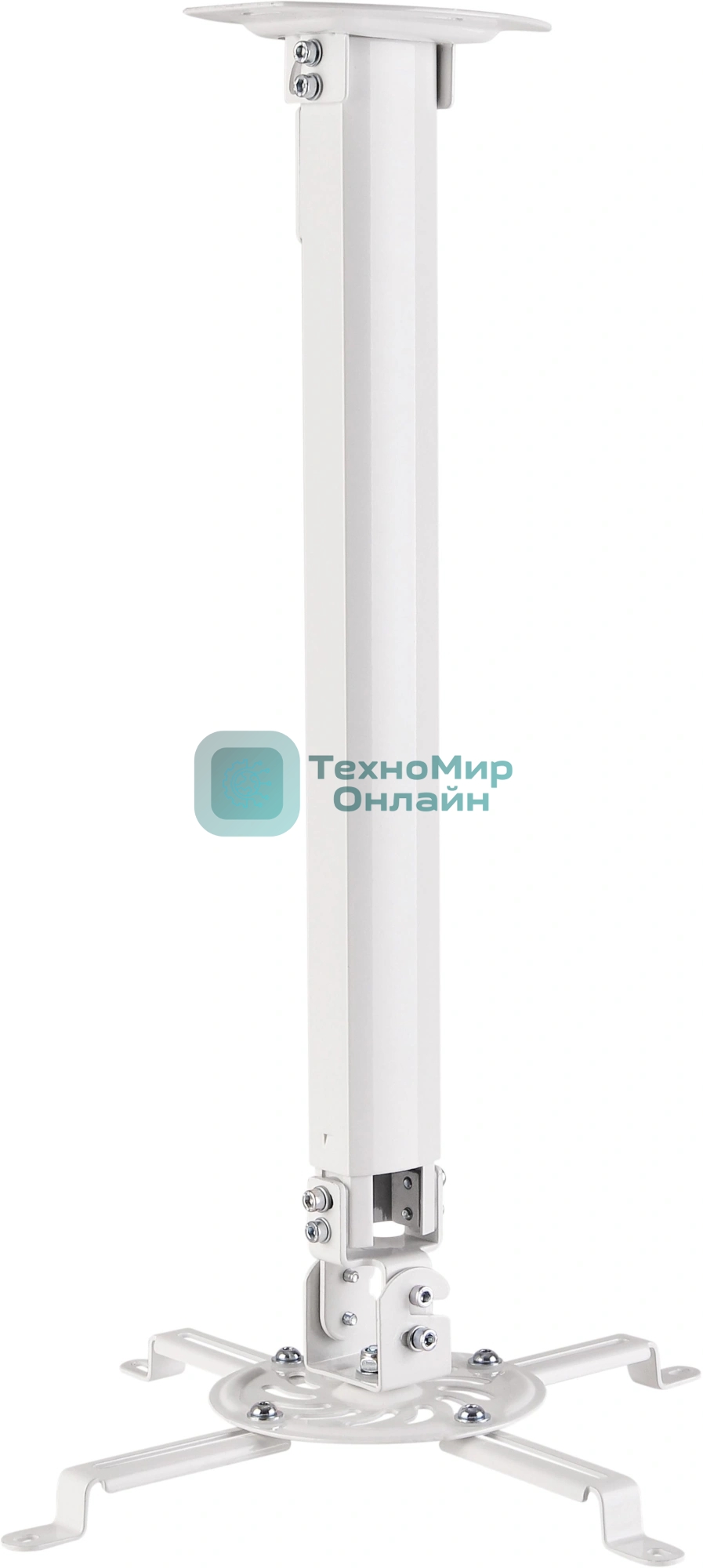 Кронштейн для проектора Cactus CS-VM-PRV2-WT белый макс.13.5кг настенный и потолочный поворот и наклон