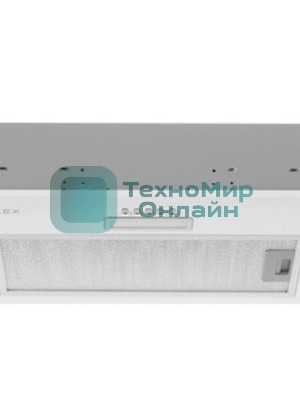 Вытяжка встраиваемая LEX GS Bloc LIGHT 600 белый управление: кнопочное (1 мотор)