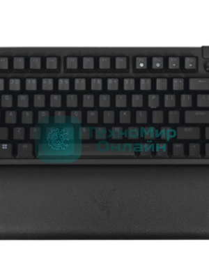 Клавиатура Razer BlackWidow V4 75% Orange Switch Phantom Green Edition проводная, USB Type-A, зелёный