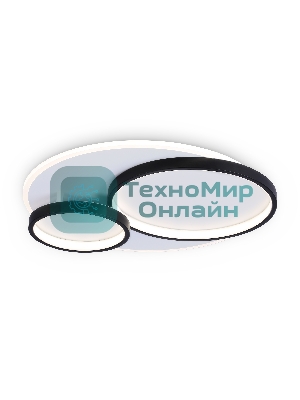 Светильник Ambrella light FA7719 WH/BK белый/черный 3000K-6400K 64W 490*470*90 (ПДУ РАДИО 2.4G)