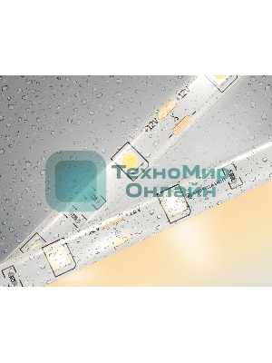 Светодиодная лента Ambrella light GS1901 5050 30Led/ 7.2W m/ 12V IP65 3000K/ 5000*10*2.87mm (2 конт.)