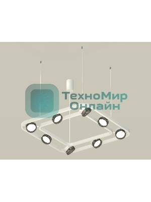 Светильник Ambrella light XB9177200/8 SWH/BK белый песок/тонированный GX53 (C9177, N8484)